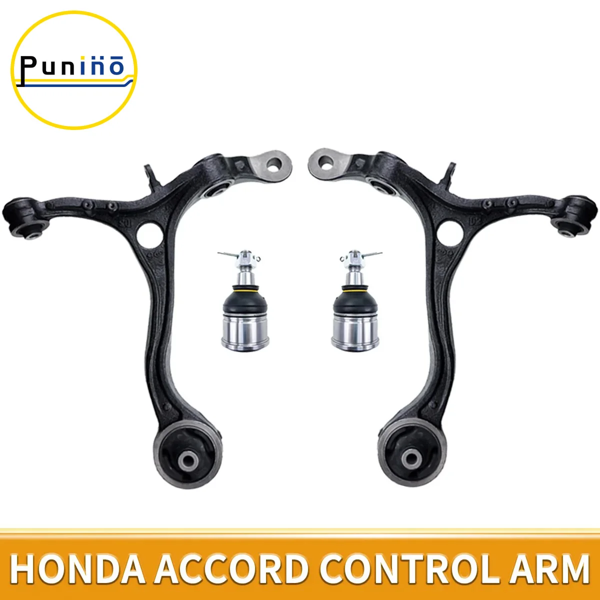 

Punino Front Lower Control Arm with Ball Joint Suspension Kits for Honda Accord Acura TSX 2008 2009 2010 2011 2012 2013 2014