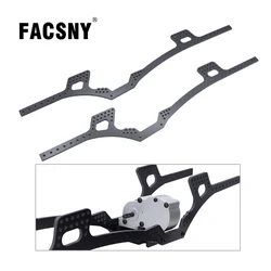 LCG Lower Center Of Gravity Rails 313mm Carbon Fiber Chassis Frame Girder For 1/10 RC Crawler Axial SCX10 I II III Capra