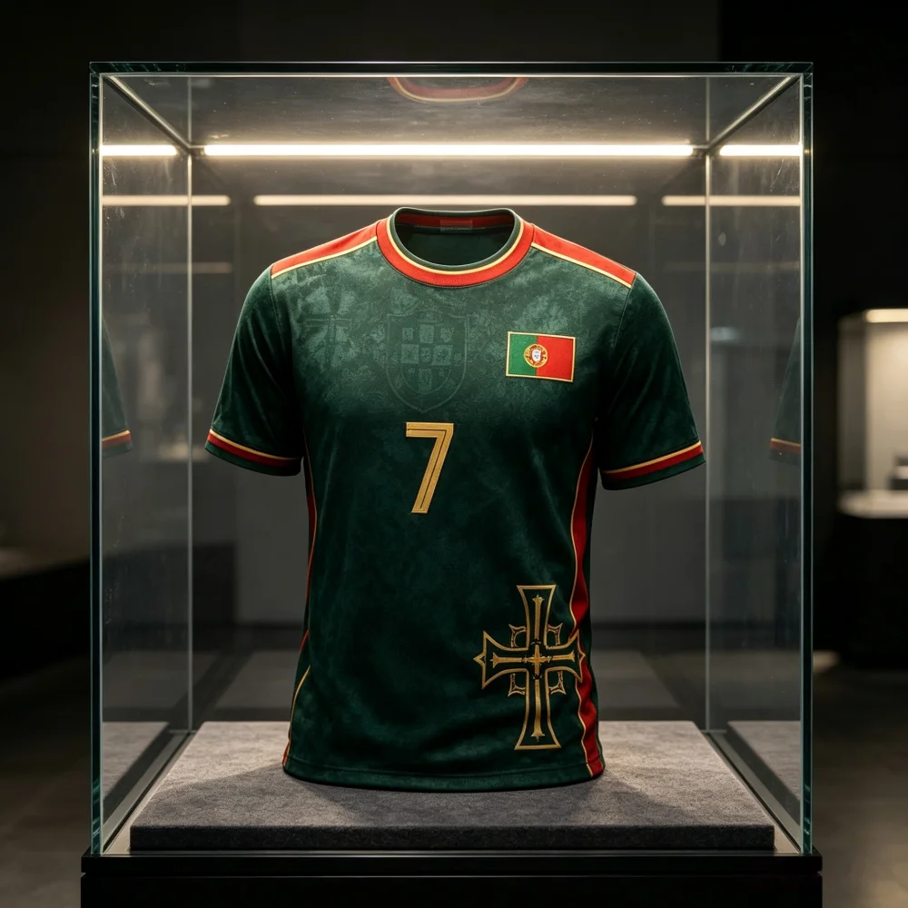 2026 New Portugal Fan Football Jersey Sports Quick Dry Casual Comfort Hot Sale Breathable Light and Thin Family Kids Tees
