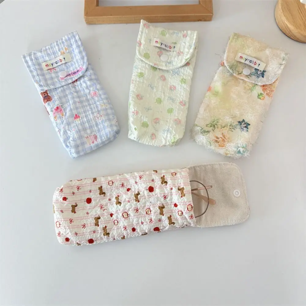 Многофункциональная сумка для очков с милым бантом/цветочным принтом, большая вместительная портативная сумка для хранения солнцезащитных очков, сумки для хранения