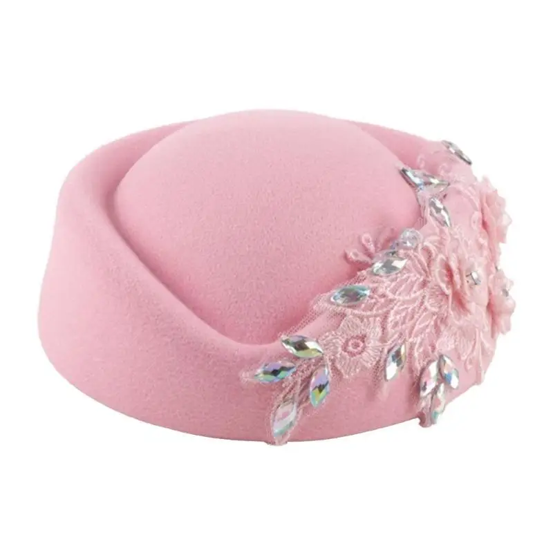 652F Teaparty الفاسناتور قبعة المرأة الراين زهرة ديربي قبعة خمر الزفاف الكنيسة قبعات قبعة قبعة للحدث الرسمي #5