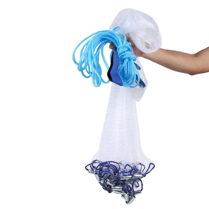 

Рыболовная сеть из нейлонового моноволокна, американская, для заброса, для рыбалки на открытом воздухе