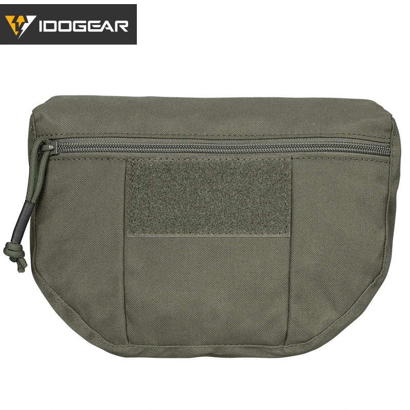 IDOGEAR Tactical Armor Carrier Drop Pouch AVS JPC CPC Pouch Waist Bag EDC Combat  Tactical Waist Pouch  3520