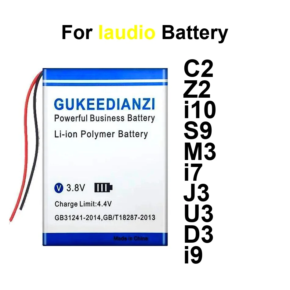 

Аккумулятор с длительным сроком службы 900-1600 мАч для Iaudio D3 I10 I7 I9 J3 M3 S9 U3 Z2 Cowon C2