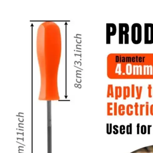 Hexagonal Chainsaw File 4.0mm 4.8mm 5.5mm Orange Sharpening Tool For Power Saw Chain Maintenance And Wood Cutting Accessories