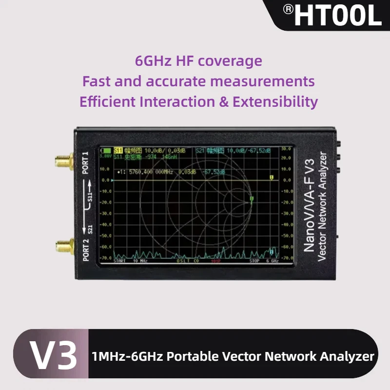 Nanovna-F V3 6Ghz V…