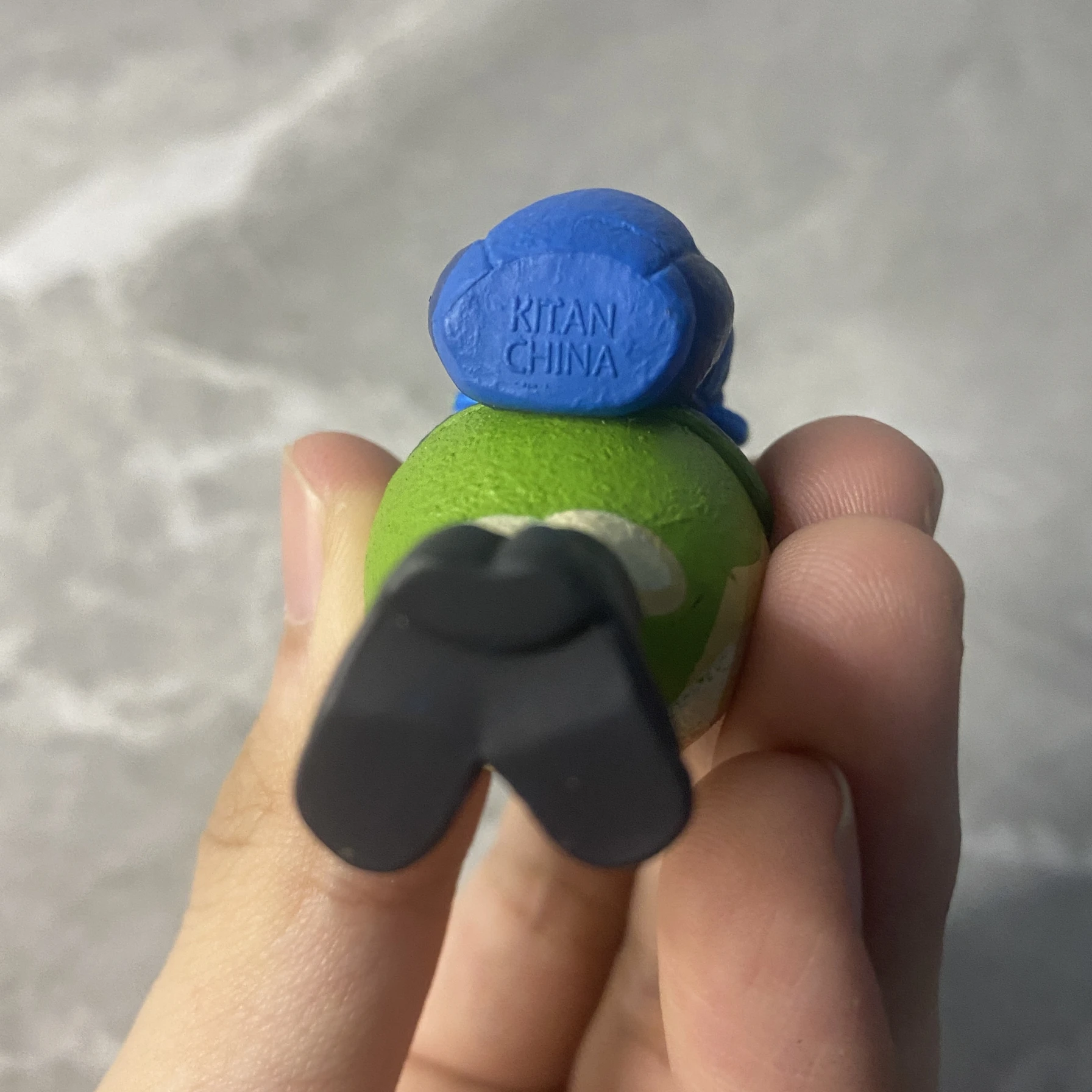 Echt op voorraad Zeldzame Qitan Geen incident Kikker Personificatie Kikker Bos Workshop - Veilige terugkeer Kikker Gedraaid Ei Model Geen doos