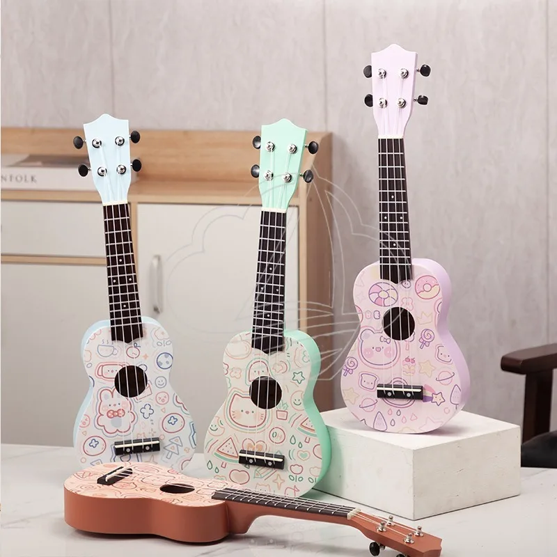 ukulele ukulele playing musical instrument cute little guitar high value color cross-border e-commerce consignment