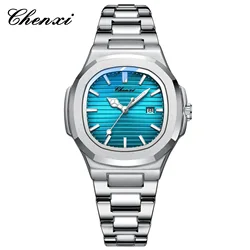 CHENXI 8222 Elegant Women's Quartz Watch Fashion Business Style Minimalist reloj Waterproof Date Couple Wristwatch for Ladies