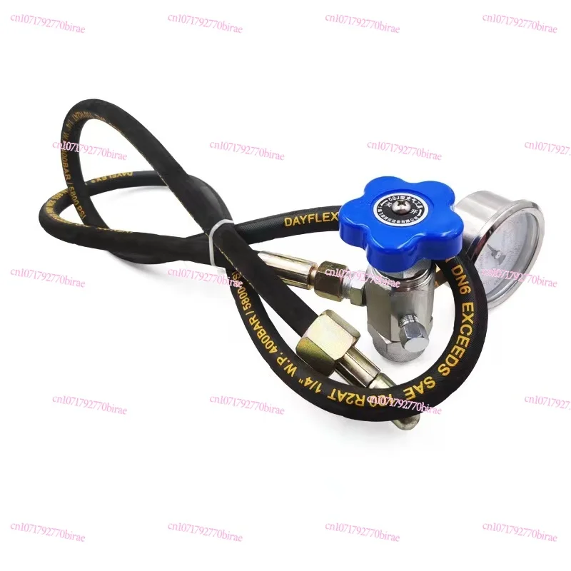 

Hydraulic NXQ Accumulator Nitrogen Filling Tool QC12Y Bending Shearing Machine CQJ - 16/25/40 MPA Switch Valve