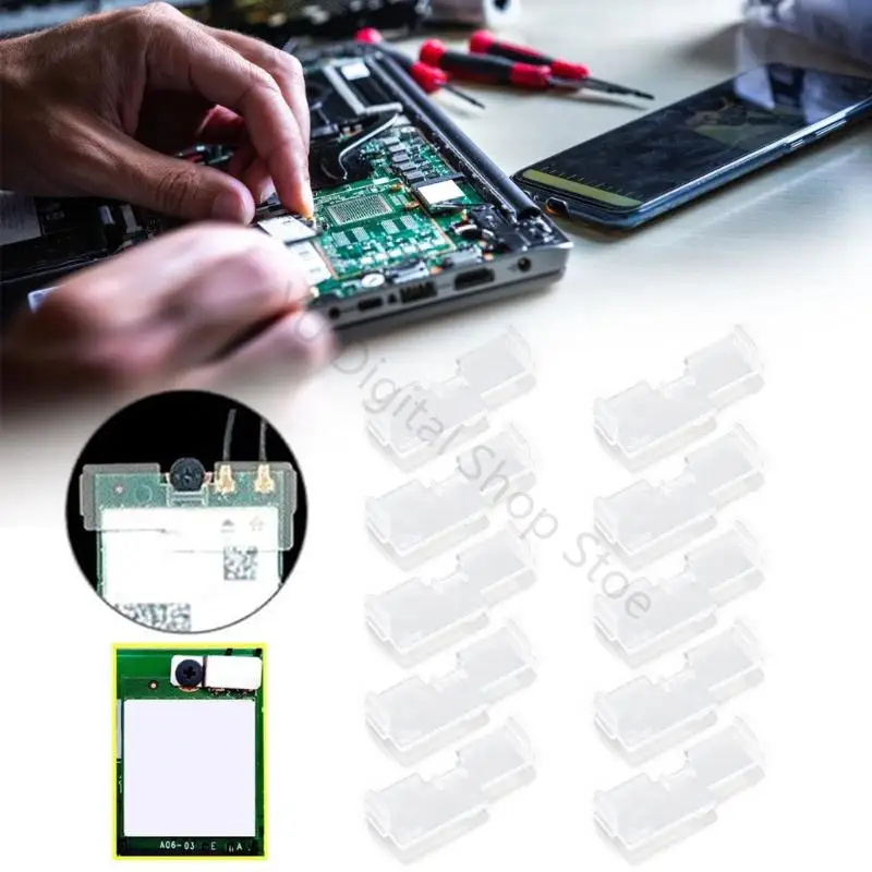 96BA Laptop M.2 Wireless Networking Adapter Antennen Anti Vibration Clip für Desktop – Detail 9