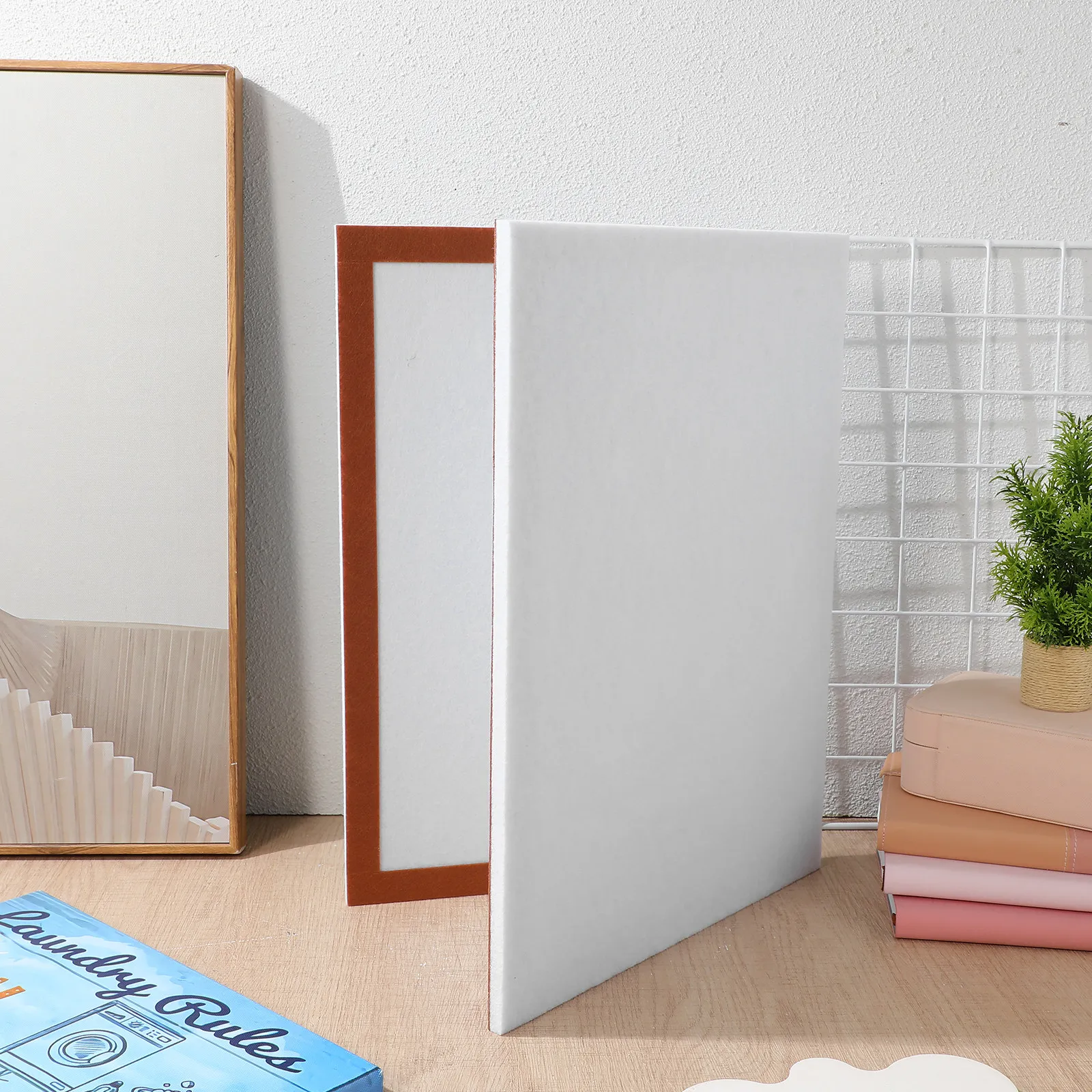 

Large Foldable Puzzle Mat Anti-Slip Surface with Frame Jigsaw Board for Tabletop Floor Use Puzzle Storage Organizer Display Pad