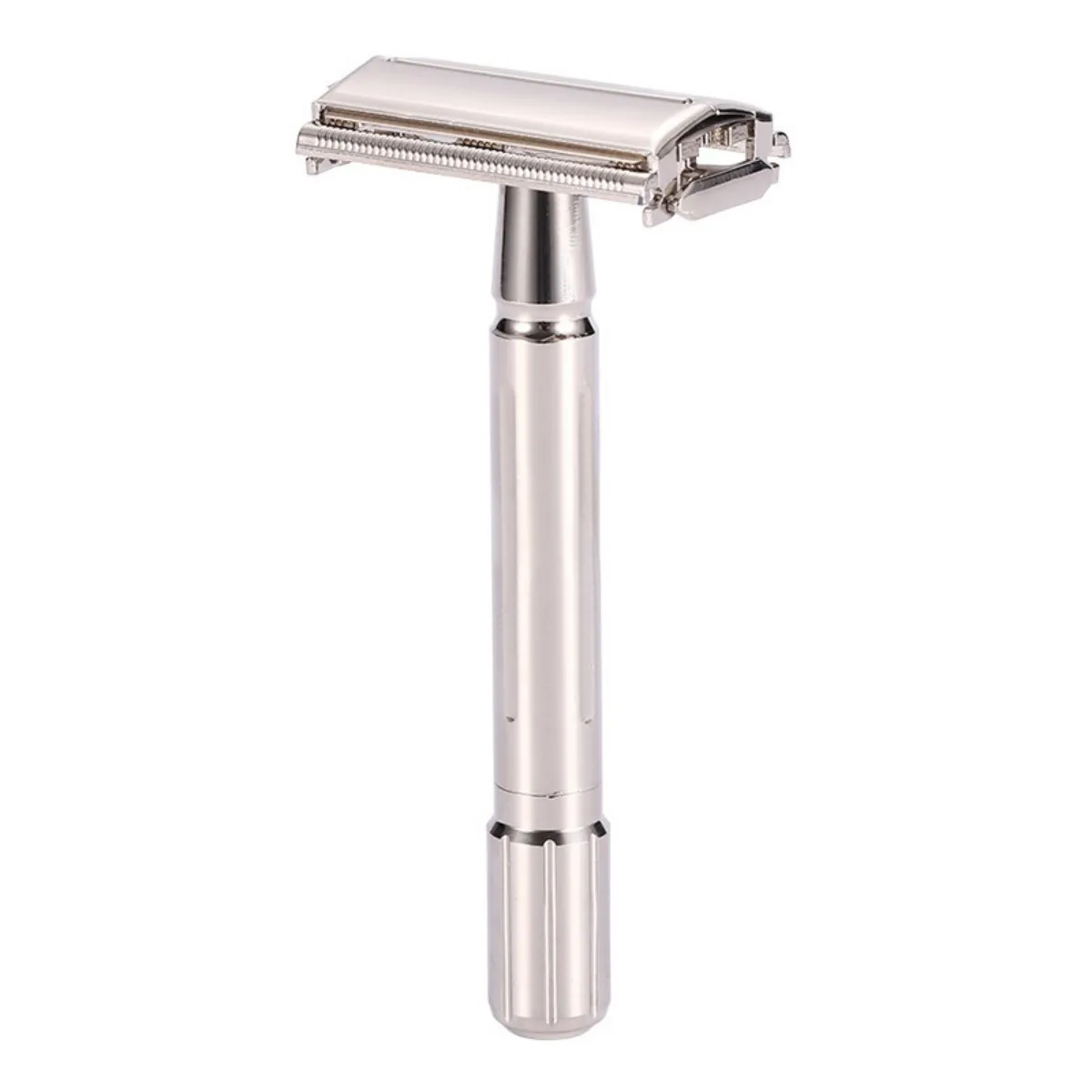 ماكينة حلاقة رجالية جديدة كلاسيكية آمنة قابلة للطي ماكينة حلاقة بحافة مزدوجة 5 قطعة شفرات مطلية بالتيتانيوم أداة حلاقة احترافية #5