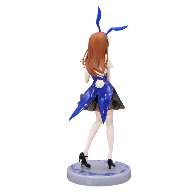 In Stock Genuine FuRyu Eiga Gotoubun No Hanayome Nakano Miku Trio-Try-iT Figure Color Bunny Ver Anime Cartoon Model Toys view 4