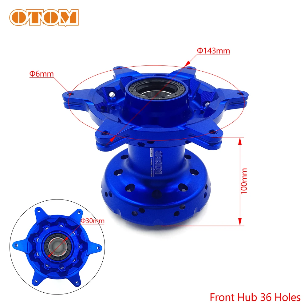 For KTM HUSQVARNA GASGAS 2016-2023 Motorcycle Front Rear Wheel Hub 36 Holes CNC Aluminum SX SXF XC XCF FC TC FX MC MCF EX EXF