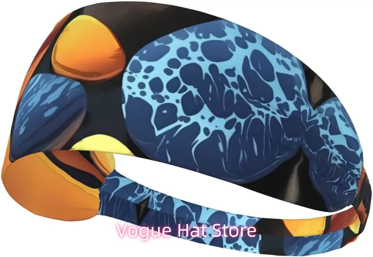 

Эластичная повязка на голову для упражнений, эластичная повязка на голову для занятий спортом на открытом воздухе, фитнес, йога, бег, езда на велосипеде с желтой галькой