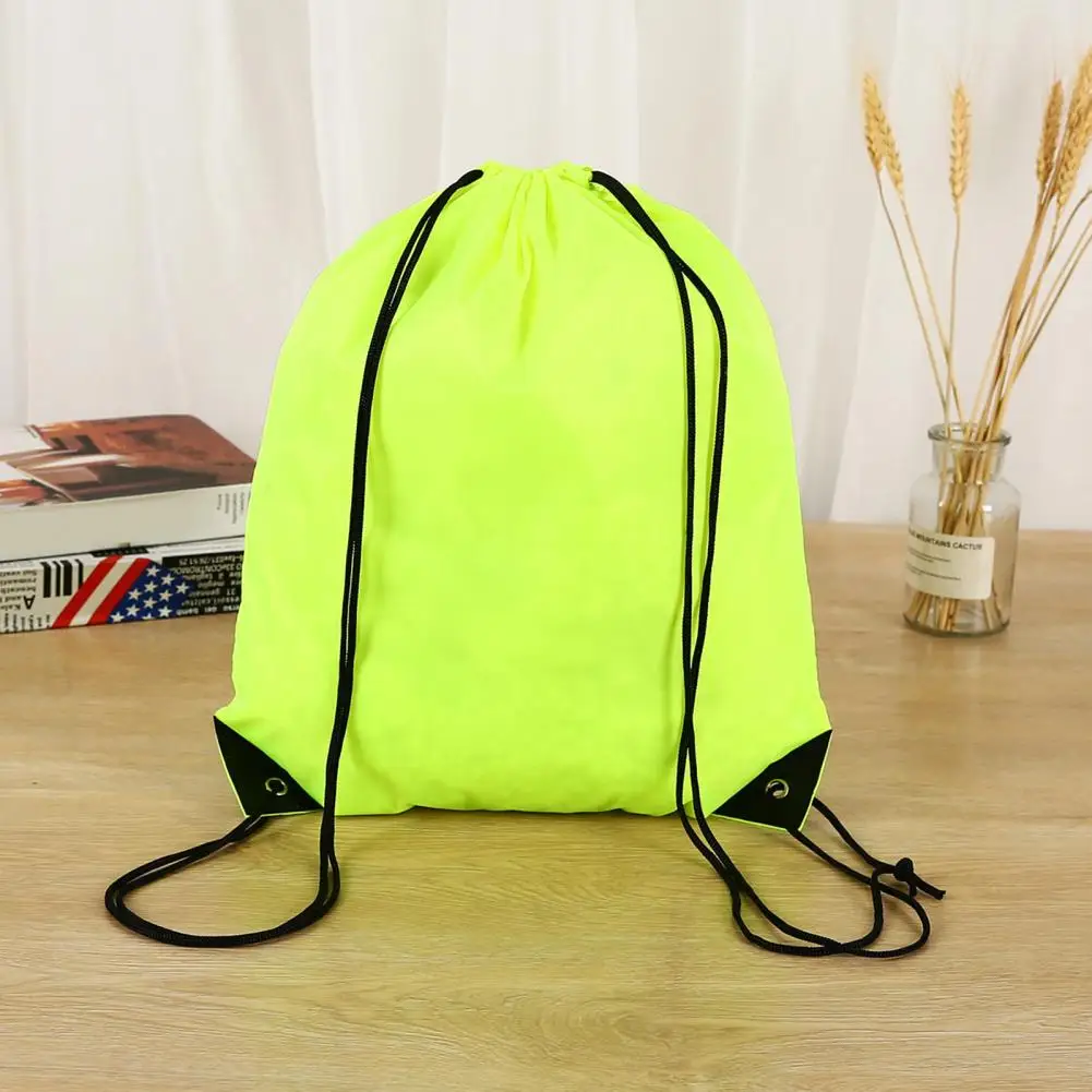 Drawstring Pocket  Fashion Convenient Braided  Elastic Storage Backpack for Cycling