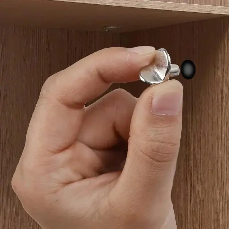 Metal Shelf Support Corner Brackets for Wooden Furniture Cabinet Small L‑Shape Angle Bracket Hardware Fastener Accessories