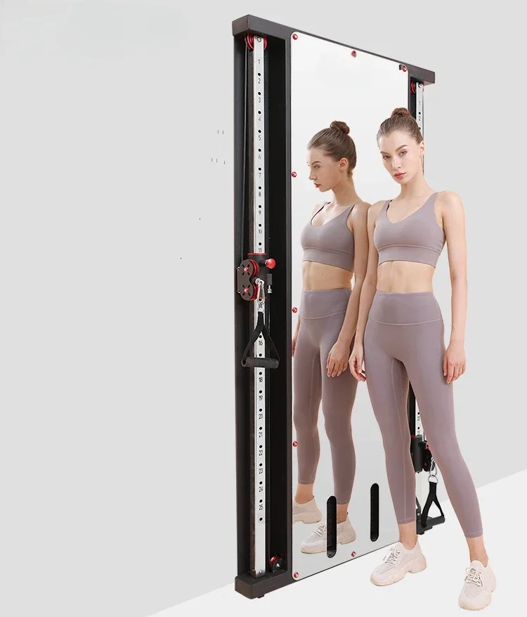 

Home Use High Quality Multi Functional Wall Mounted Functional Trainer Mirror Cable Crossover Machine