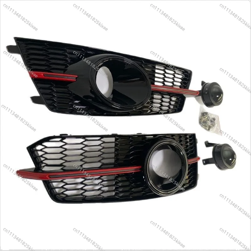 For Suitable for Audi A6 Modified S6 Fog Light Frame 16 17 18 A6 S6C7PA High-end ACC Cover Fog Light Frame