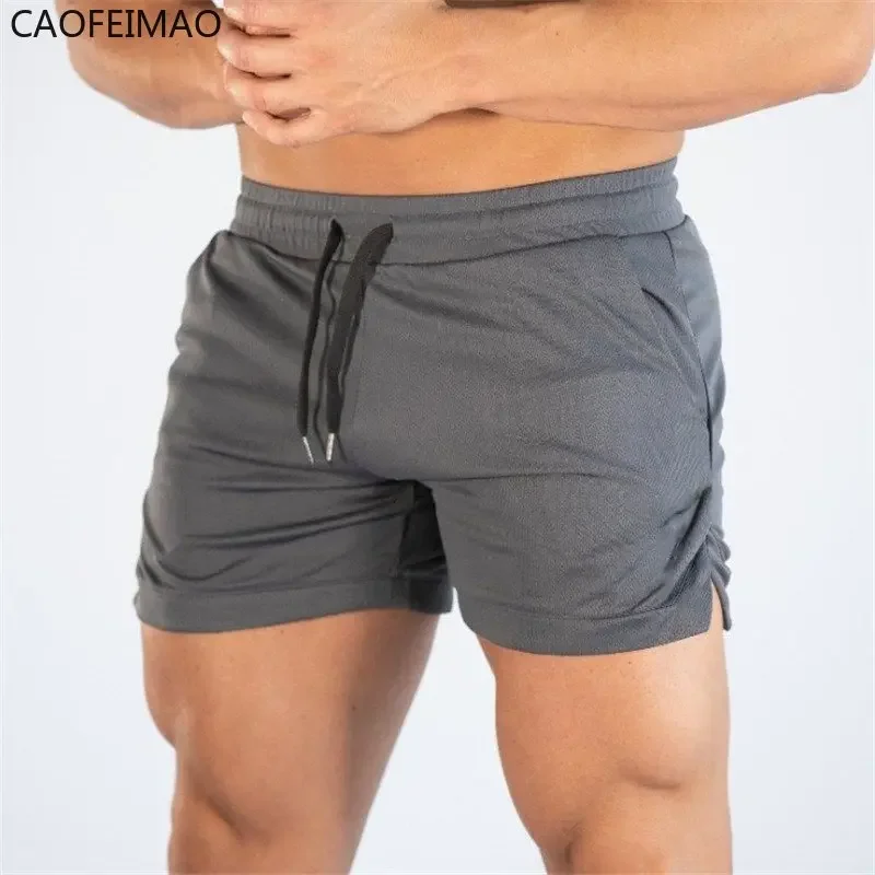 Men Gym Training Shorts Workout Sports Casual Clothing Fitness Running Shorts Male Short Pants Swim Trunks Beachwear Men Shorts