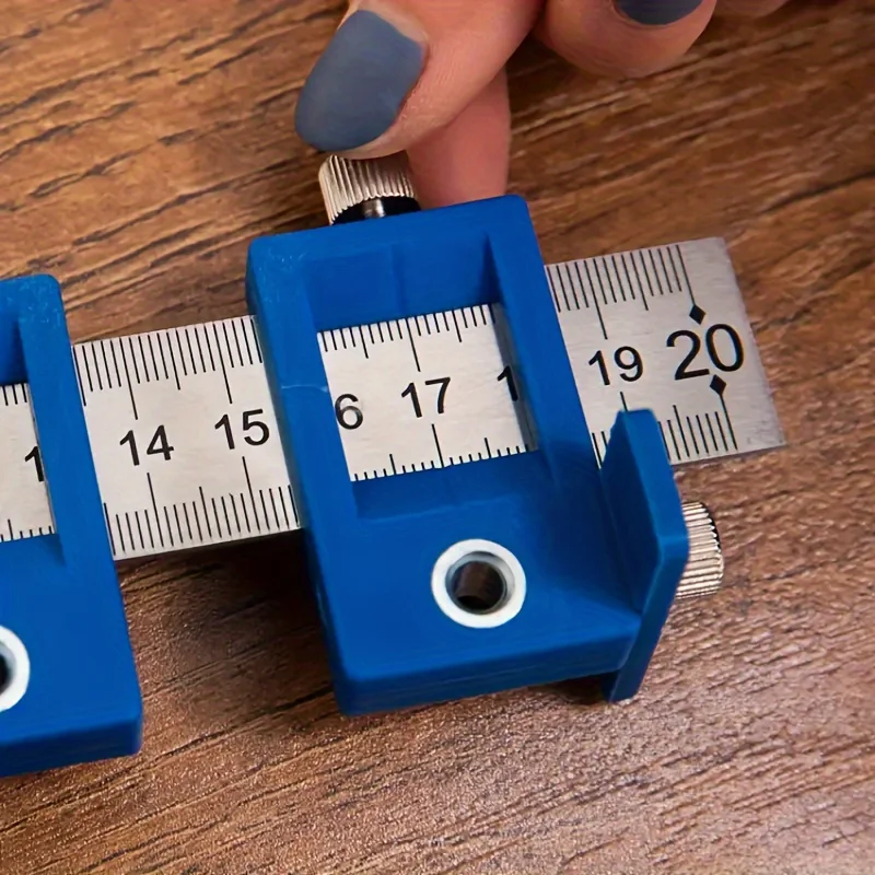 Adjustable Cabinet Hardware Jig Tool - Alignment & Positioning for Precise Drilling,Dowelling and Installation