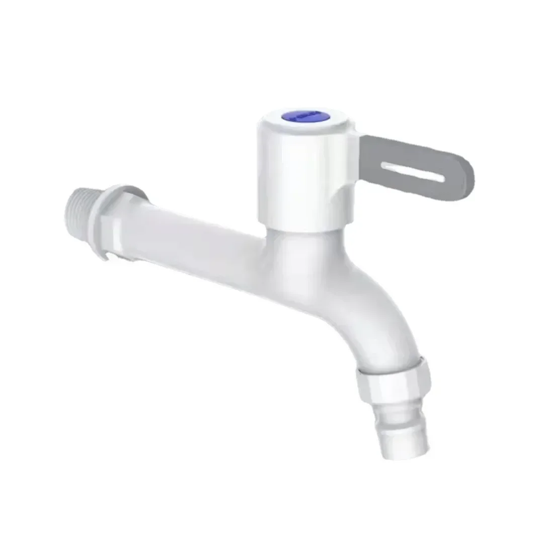 Plastic Washing Machine Faucet 4 Outdoor Faucet 6 Points Washing Machine Faucet Household PVC Project Wholesale