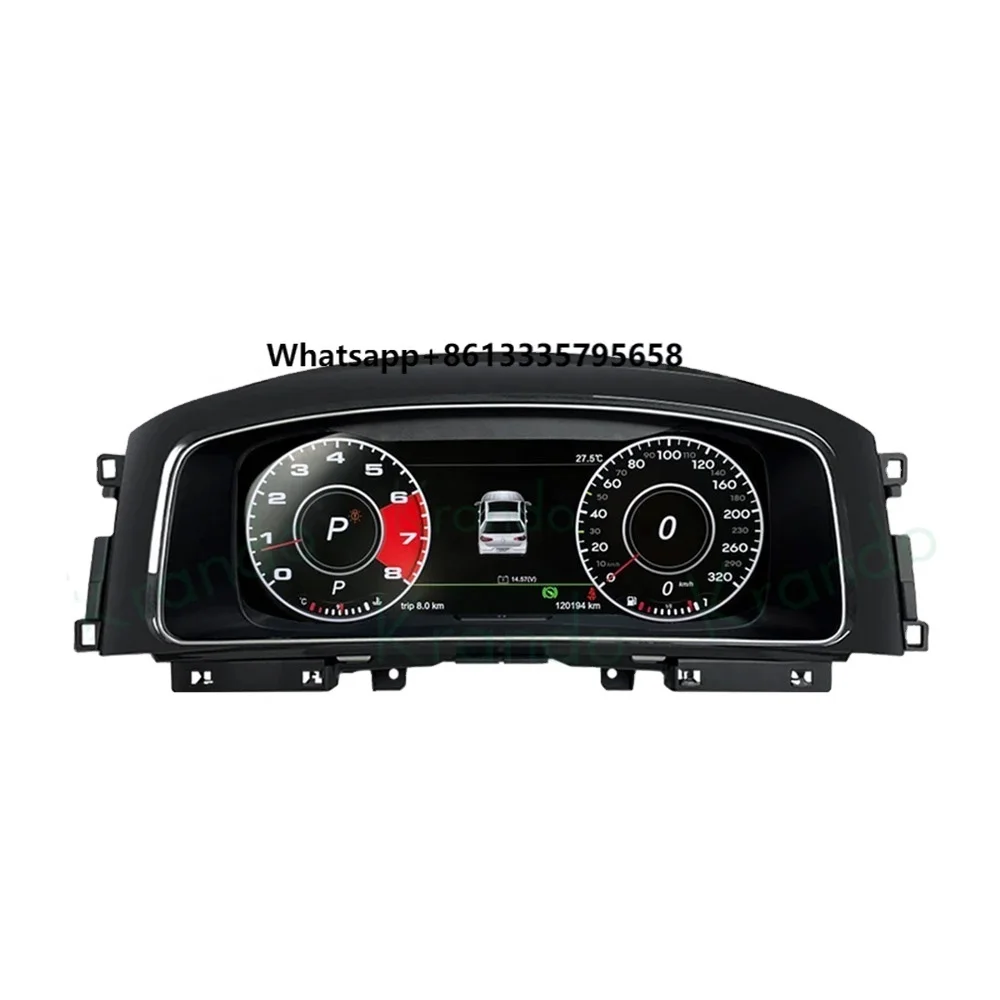 

RoadNavi LCD Speedometer Car Instrument Cluster for CC Golf 7 GTI MK7 Passat B8 Digital Dashboard Panel