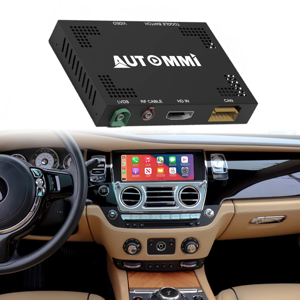 Wraith Upgrade Wireless CarPlay & Android Auto Decoder Module Interface Kit For 2013 - 2015 Rolls-Royce Wraith