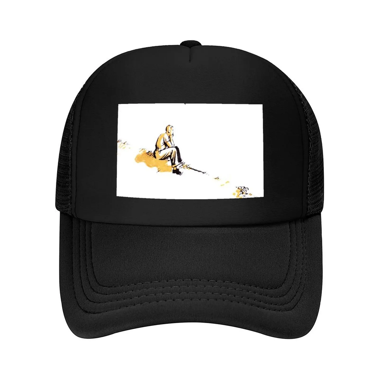 

Contemplation Comic Baseball Cap tea Hat dad hat sailor cap for men golf hat genuine Male Women's