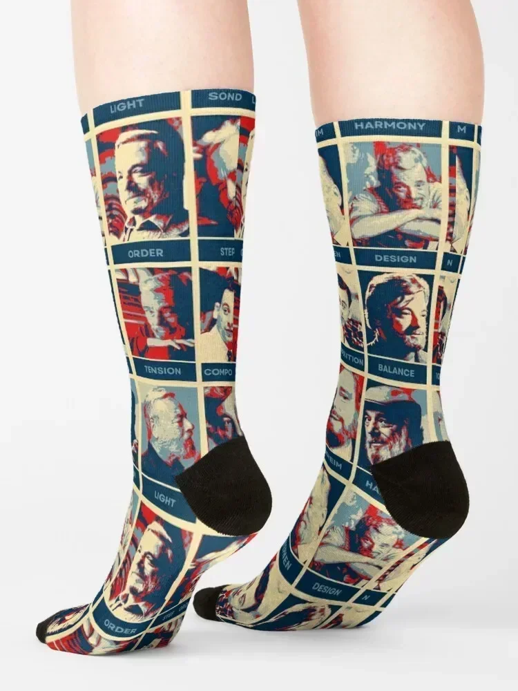 Sondheim Tribute, [Fairey/Hope style] Sunday in the Park with George. Socks new in's Wholesale short Ladies Socks Men's