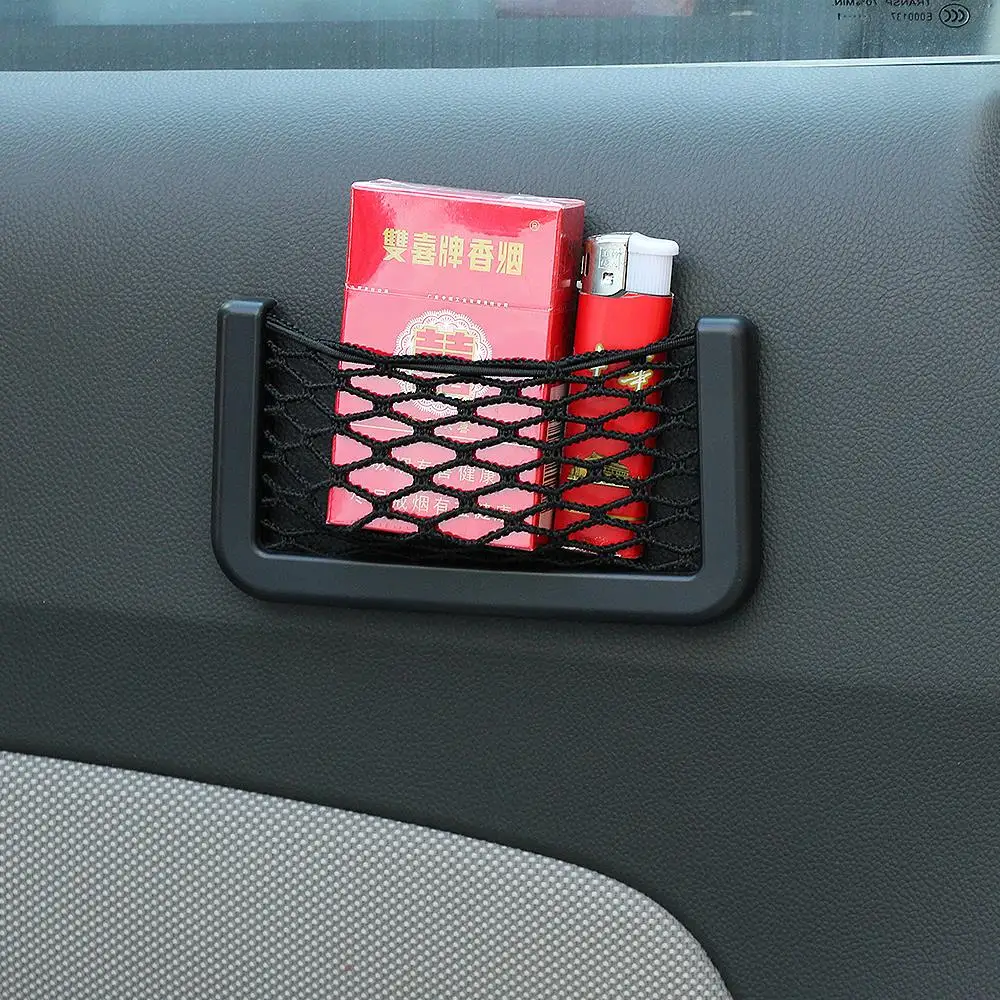 سيارة صافي مقسم حقيبة شبكات سيارة Syling حقيبة تخزين لسيتروين ساكسو شر تويوتا بيجو 406 تيجوان mk2 رينو كادجار vw eos vw #2