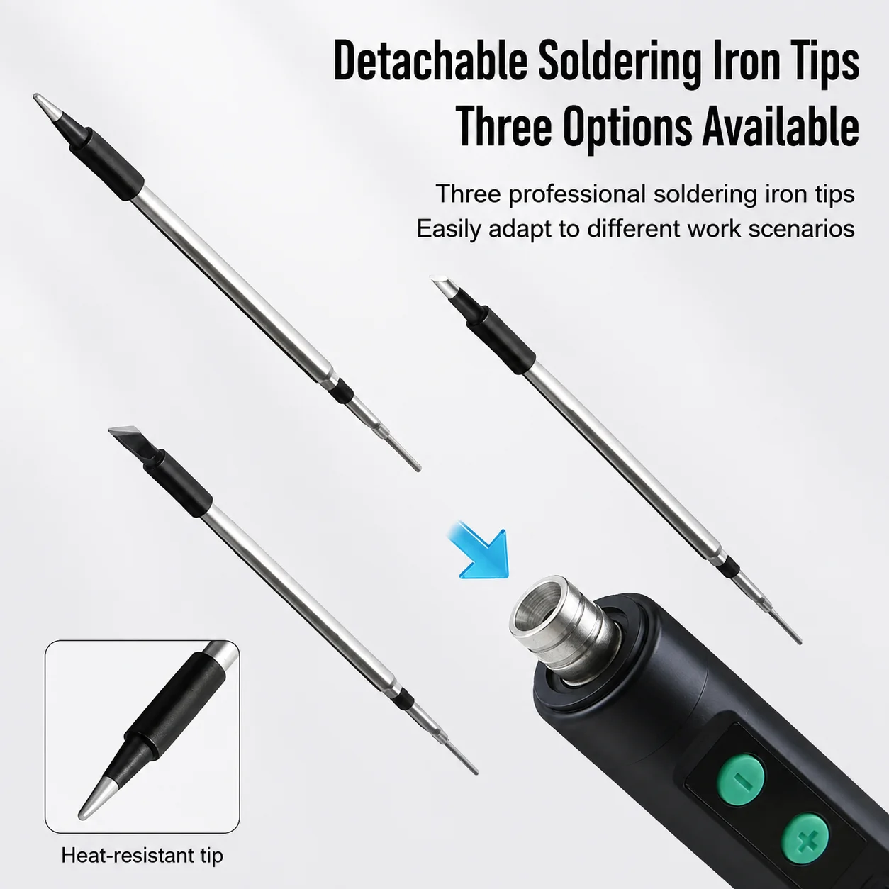Portable USB Rechargeable Wire - Electronics Repair Kit With Soldering Iron recension och pris