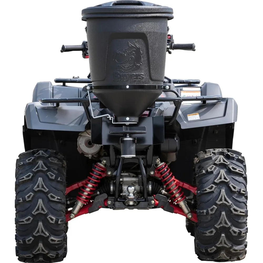 ATVS15A ATV All Purpose Broadcast Spreader for All-Seasons Hunting Deer Feeder, Seed, Fertilizer, Rock Salt and More