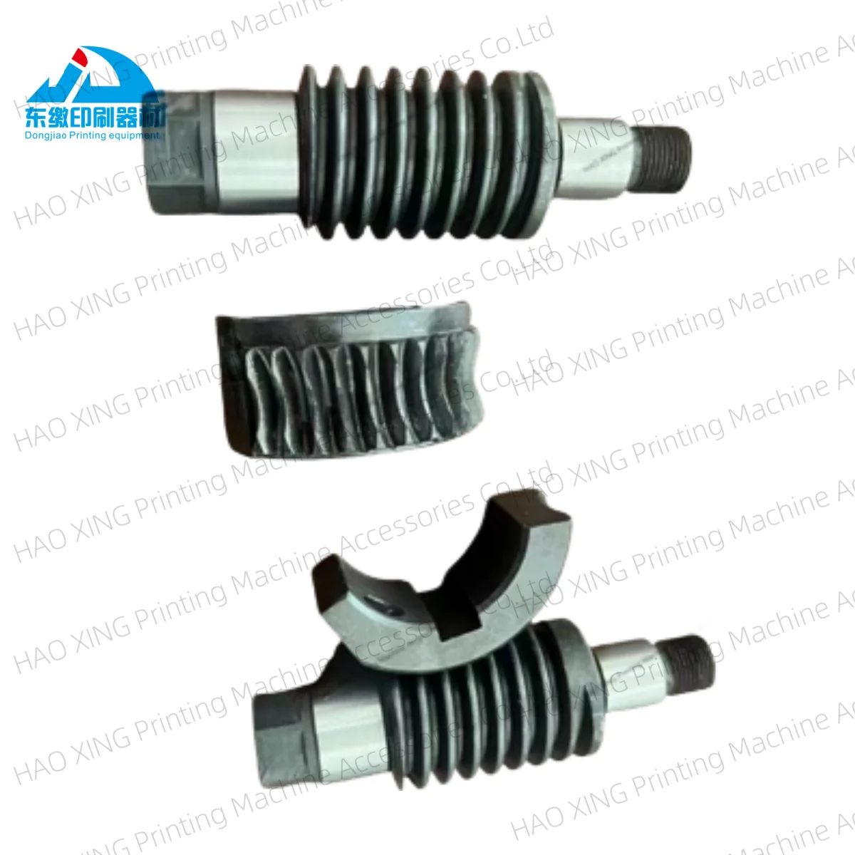 Nuevo 1 Juego de tornillo de gusano y engranaje L3.006.021/L3.006.020 para piezas de maquinaria de impresión Heidelberg, tornillo de tornillo de tornillo de tornillo de engranaje