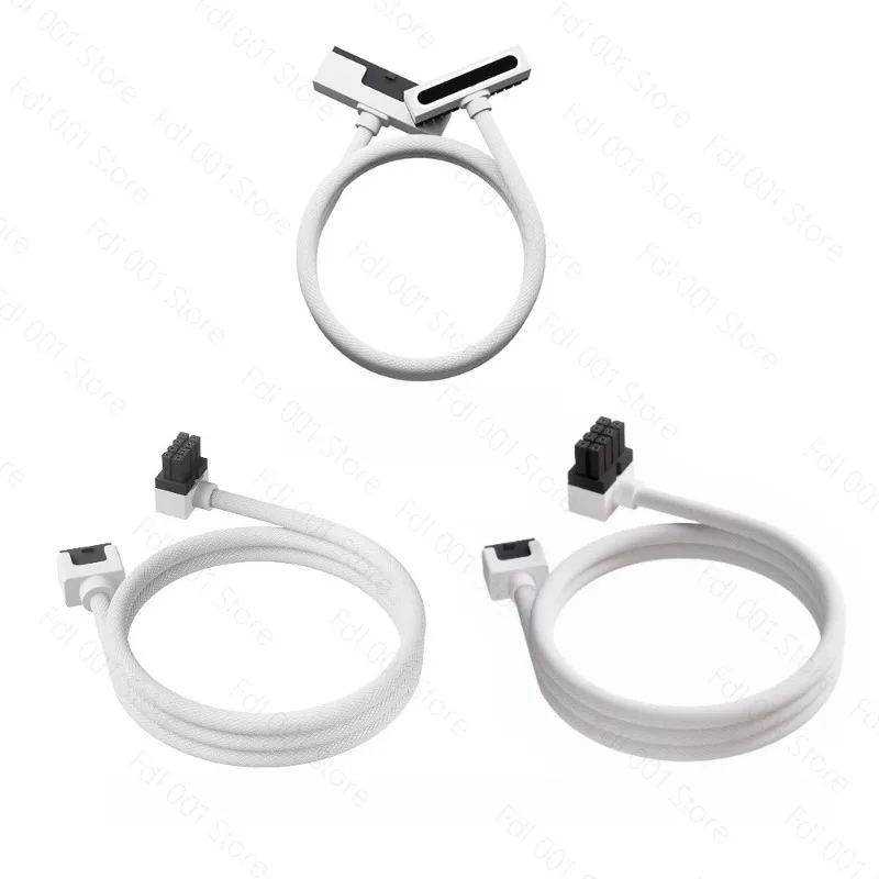 Computer Power Extension Cable CPU Graphics Card Extension Cable ARGB Synchronization