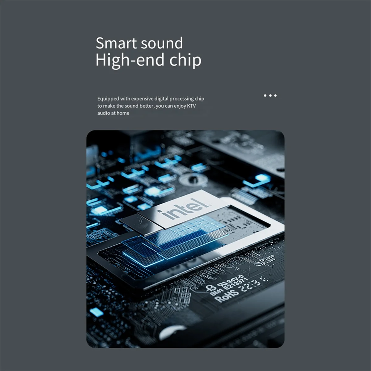 DYJ-zpKaraoke Machine Mini Singing Machine Bluetooth 5.3 Portable Speaker with Led Music Rhythm Light for Family and