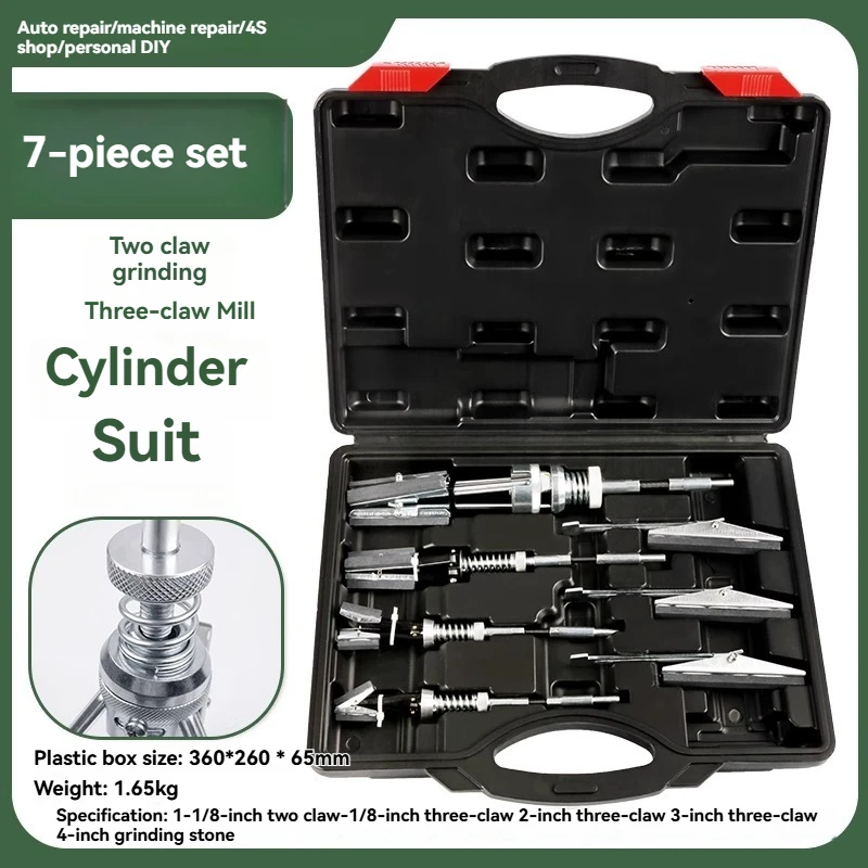 Automobile Cylinder Grinder Three-claw Cylinder Inner Diameter Grinder Inner Hole Grinder Polisher Stone Grinding Tool