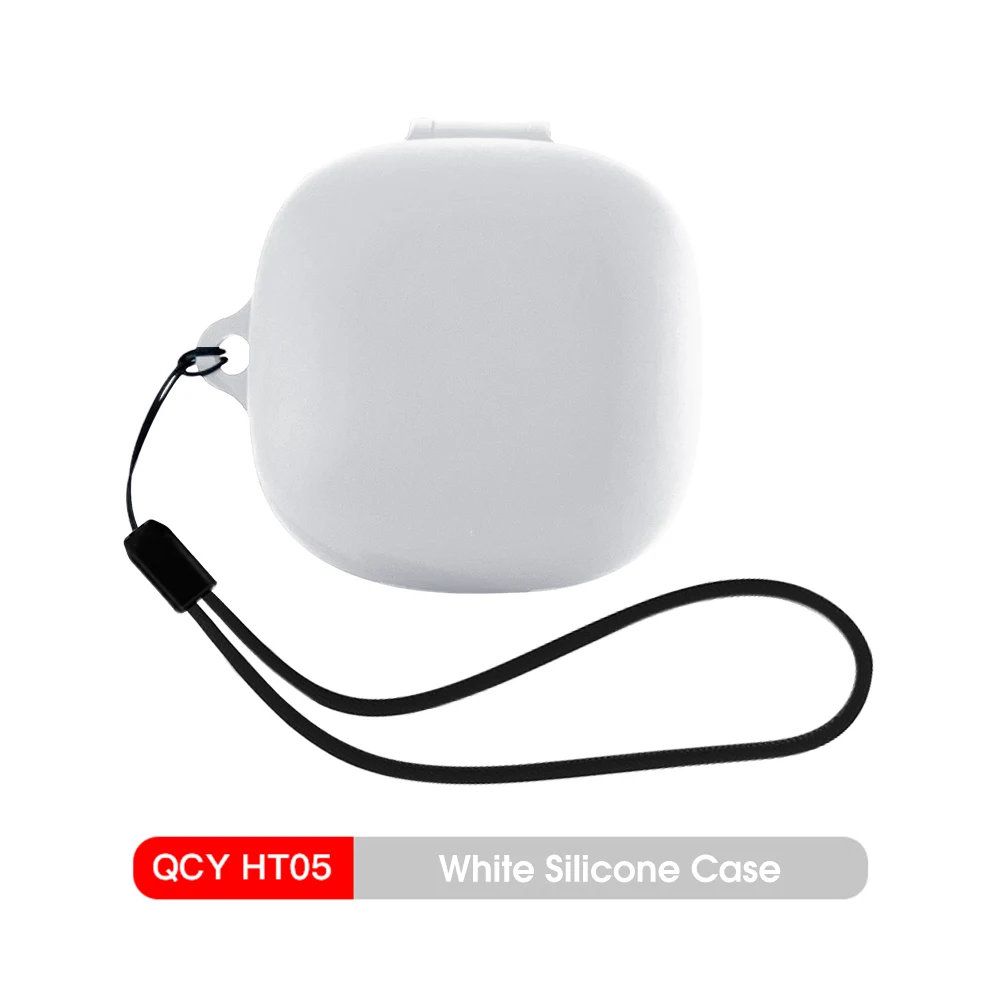 Qcy Ht05 Soft Sillicone Case Ht10 Melobuds Pro Draadloze Oortelefoon Opbergtas Hoofdtelefoon Beschermhoes Oordopjes Reinigingssets