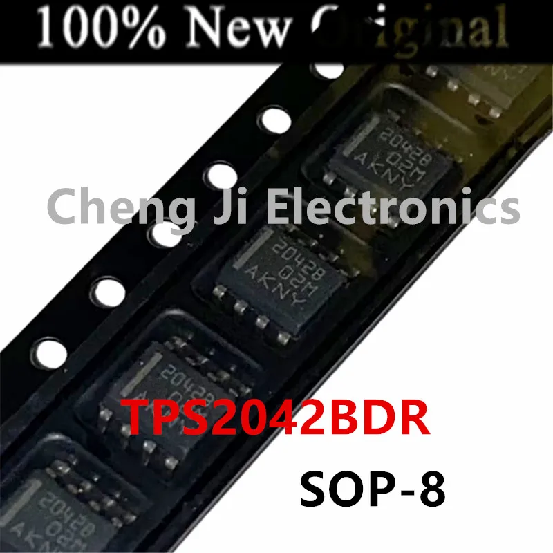 10PCS/Lot   TPS2042BDR  TPS2042BD  2042B  SOIC-8  New original current limiting distribution switch   TPS2042BDGNR   TPS2042BDGN