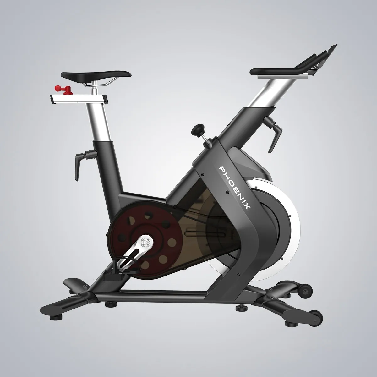 Moniteur de vélo d'exercice à air comprimé pour salle de sport, deuxième main, vélos d'intérieur, spinning, commercial le plus fort