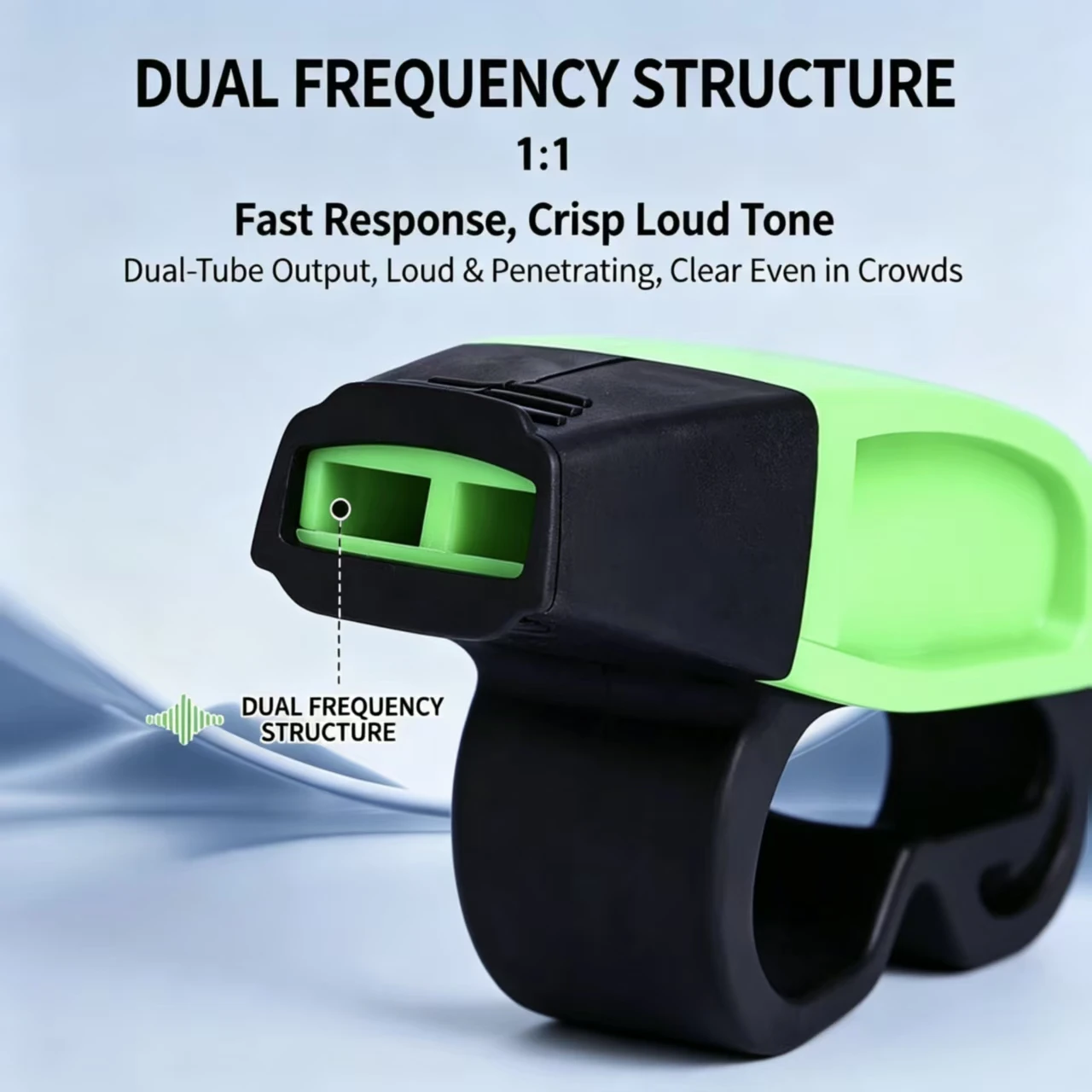 Extra-Loud Sports Whistle with Rubber Grip for Referees PE Teachers Professional Competitions Soccer Referee Whistle