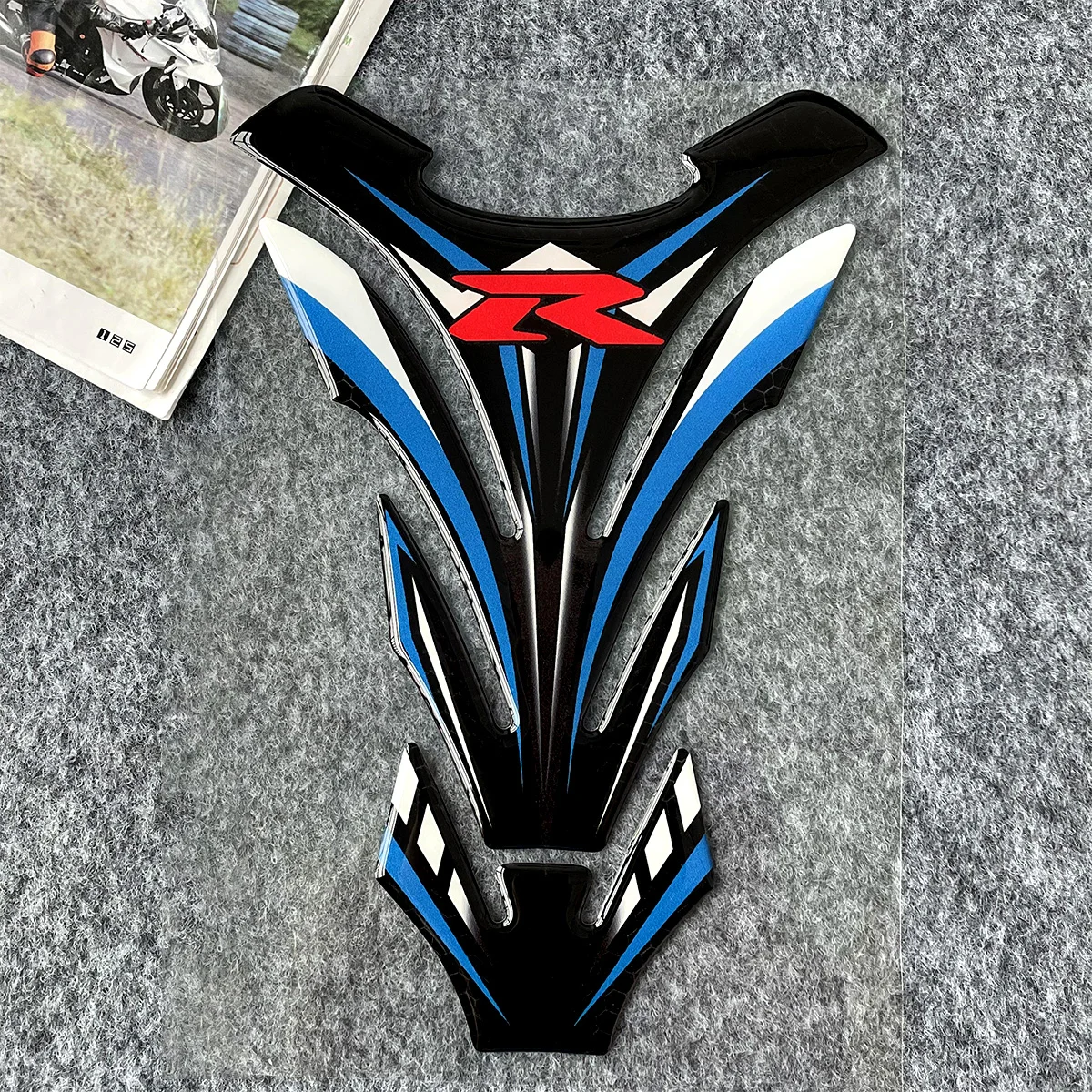 3D Gas Fuel Tank Pad Protector Reflective Sticker Decal for Suzuki GSXR GSX-R 600 750 1000 K11 K8 K7 Reflective in Night