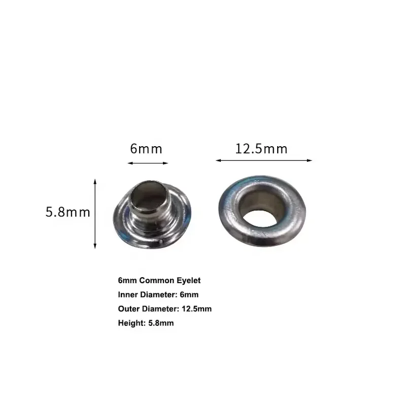 6mm Eyelet for Automatic Eyelet Machine