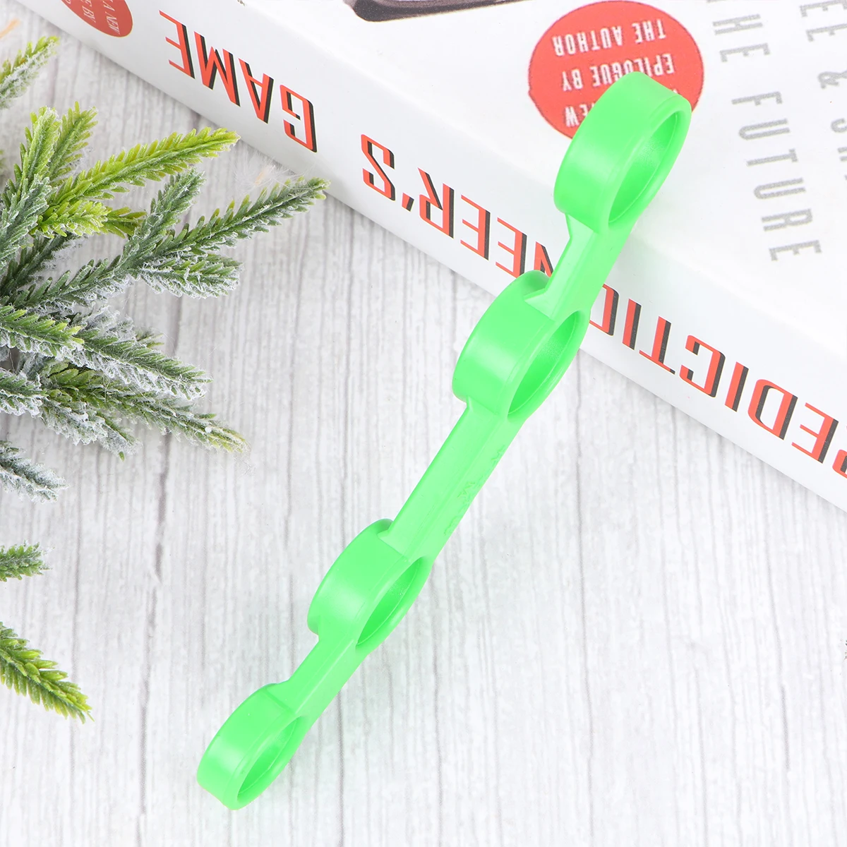

Finger Expansion Sleeve Electric Guitar Finger Force Trainer Tool Green Size L Lightweight Portable Practice Device For Guitar