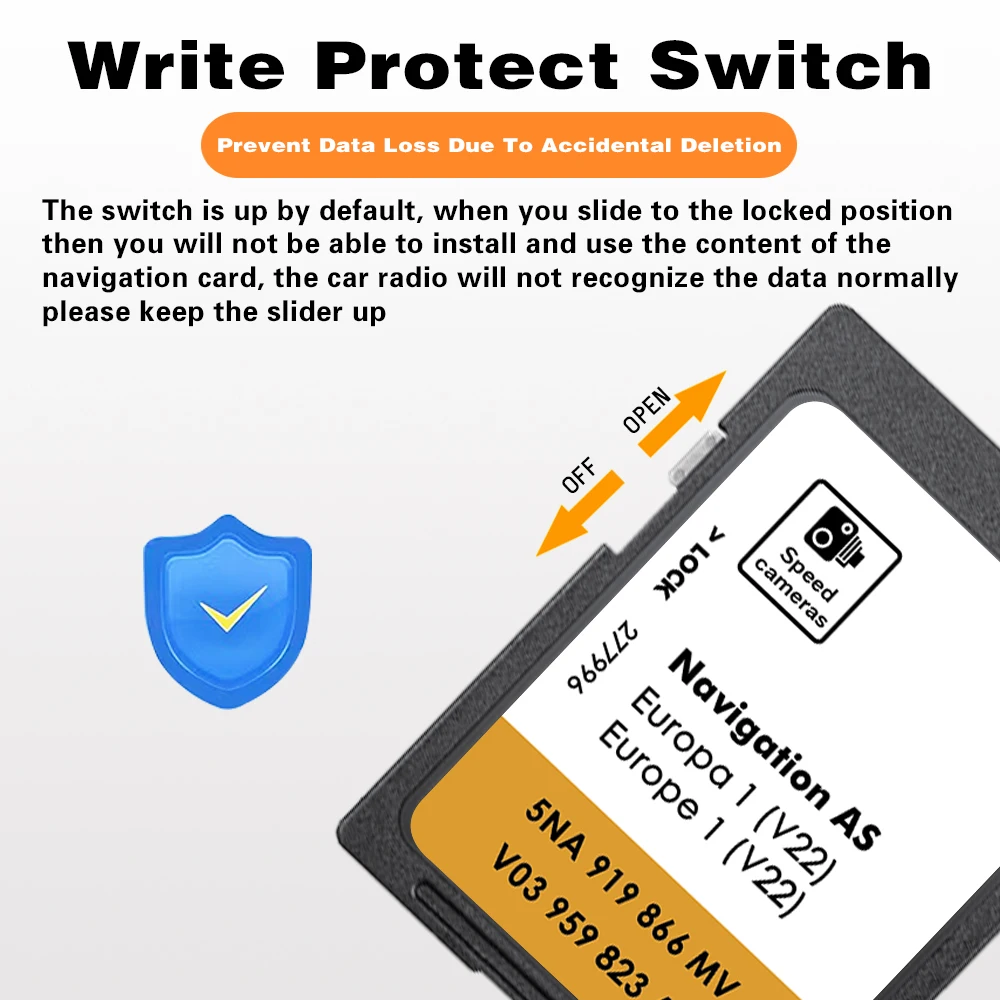 Thẻ SD 32GB Điều Hướng Như V17 Cho VW Phát Hiện Ra Phương Tiện Truyền Thông GPS 2022 Bản Đồ Châu Âu Navi Tiguan Vận Chuyển Xe Ô Tô