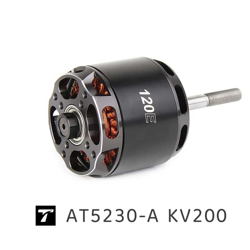 AT5230-A 25-30cc T-MOTOR Kv200 Witte Borstelloze Motor Voor Rc Fpv Vaste Vleugel 90e-140e Vliegtuig Drone Vliegtuig Multicopter