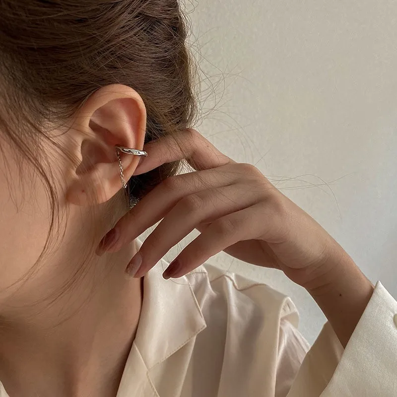 Chain Tassel Ear Cl… - image