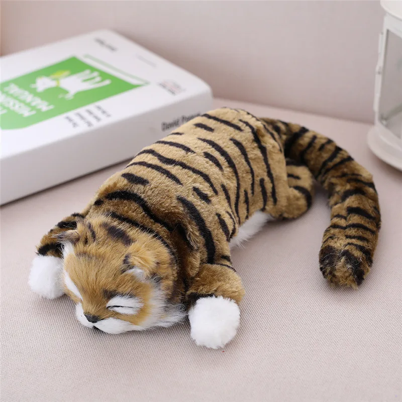 Electric Tumbling Cat Dancing Cat Plush Toy Wriggle Singing Simulation Cat Plush Doll Animal Music Robot Children Toy Funny Gift