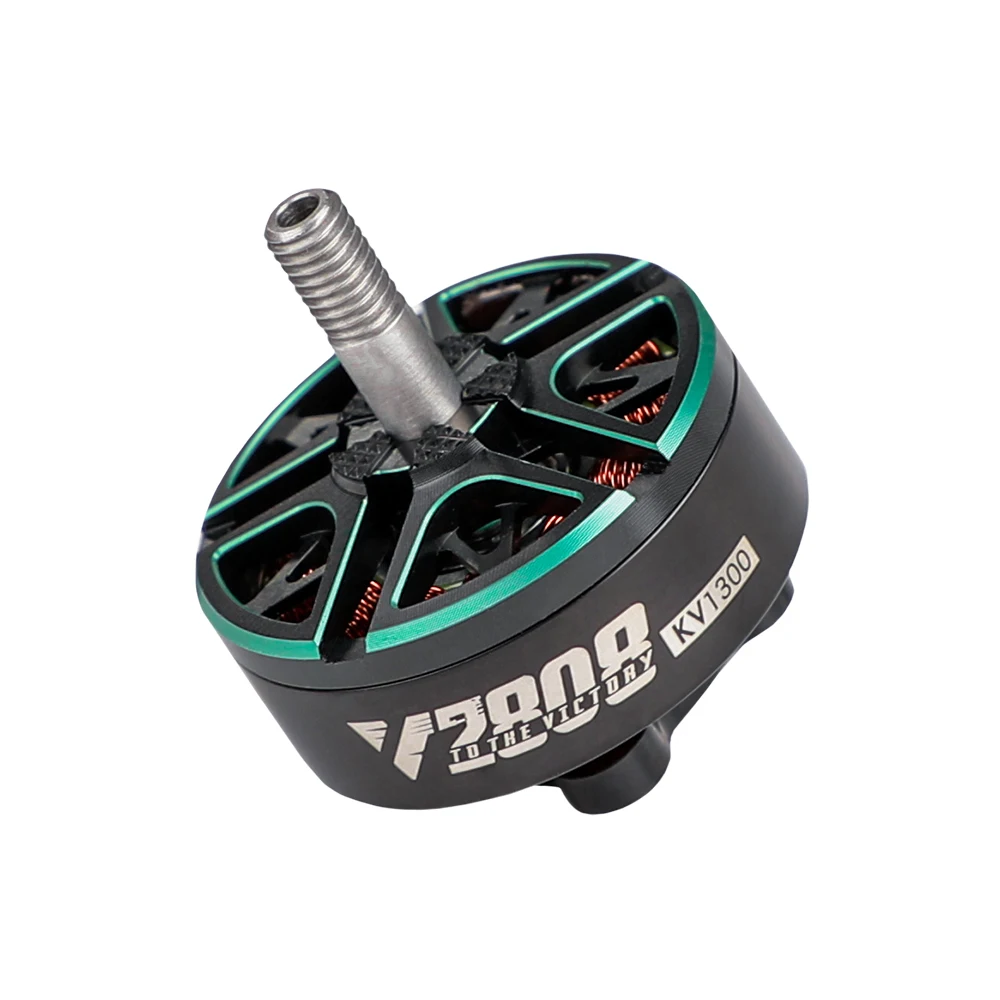 มอเตอร์ T-motor รุ่น V2808 ขนาด 1/2/4 ชิ้น 1300KV/1500KV/1950KV มอเตอร์ไร้แปรงถ่าน เหมาะสำหรับฐานขนาด 19*19 มม. สำหรับเครื่องบินบังคับวิทยุขนาด 7~8 นิ้ว รถแข่ง FPV และโดรน